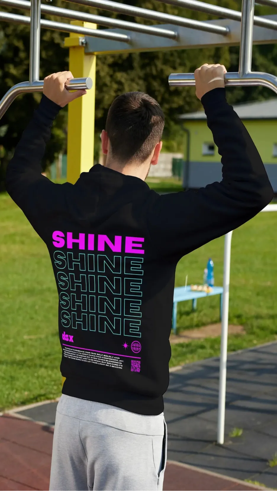 Unisex Shine Hoodie 320 GSM Premium cotton | Dripsquadx